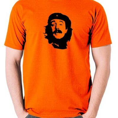 Camiseta Estilo Che Guevara - Manuel naranja