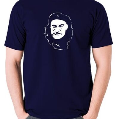Camiseta estilo Che Guevara - Albert Steptoe azul marino