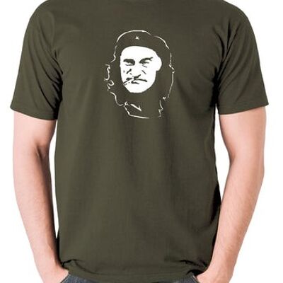 Che Guevara Style T Shirt - Albert Steptoe olive