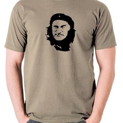 Maglietta stile Che Guevara - Albert Steptoe cachi