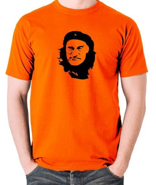 Che Guevara Style T Shirt - Albert Steptoe orange