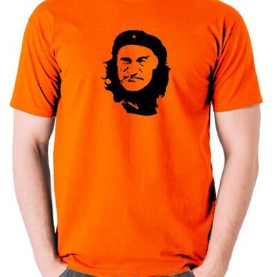 Che Guevara Style T Shirt - Albert Steptoe orange