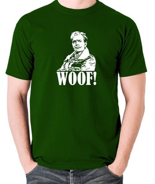 Blackadder Inspired T Shirt - Woof! green