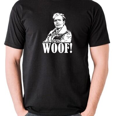 T-shirt inspiré de Blackadder - Woof ! le noir
