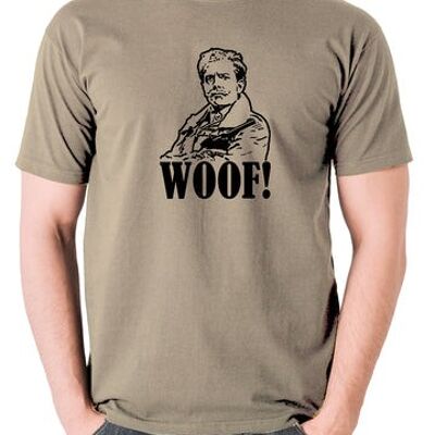T-shirt inspiré de Blackadder - Woof ! kaki