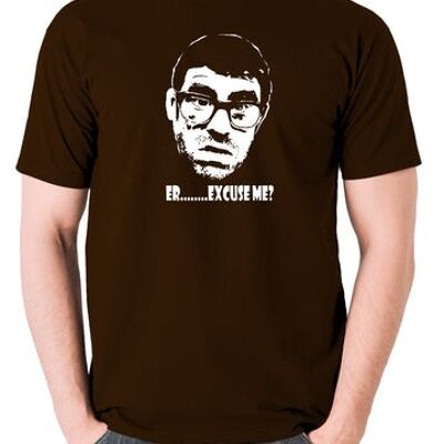 Vic und Bob inspiriertes T-Shirt - äh ... Entschuldigung? Schokolade