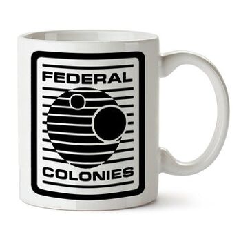 Mug inspiré du rappel total - Colonies fédérales