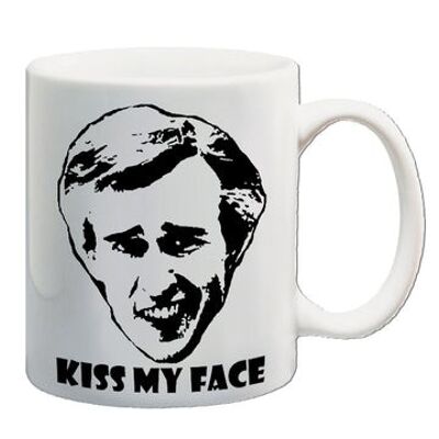 Alan Partridge inspirierte Tasse - Kiss My Face
