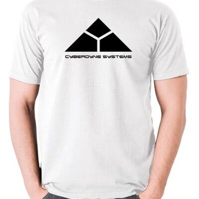 Camiseta inspirada en Terminator - Cyberdyne Systems blanco