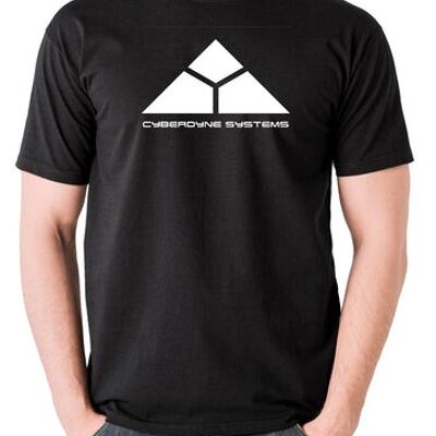 Camiseta inspirada en Terminator - Cyberdyne Systems negro
