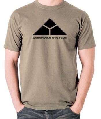 T-shirt inspiré de Terminator - Cyberdyne Systems kaki