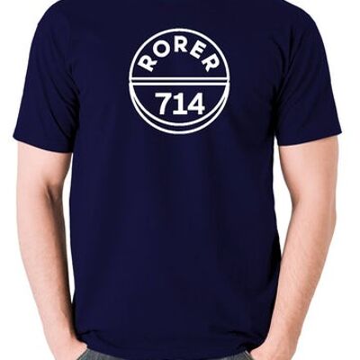 Von Cheech und Chong inspiriertes T-Shirt - Rorer Navy