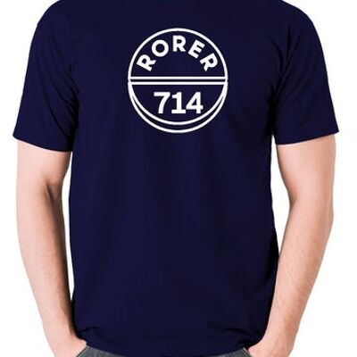 Cheech And Chong Inspired T Shirt - Rorer navy