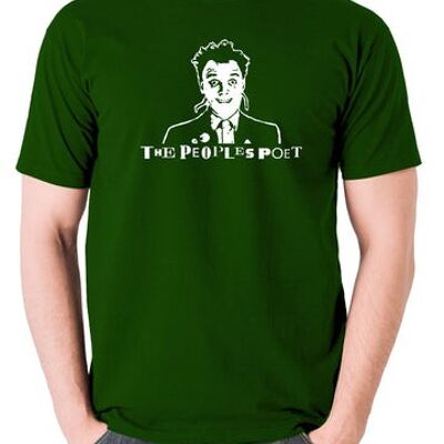 Camiseta inspirada en los jóvenes - El poeta de los pueblos verde