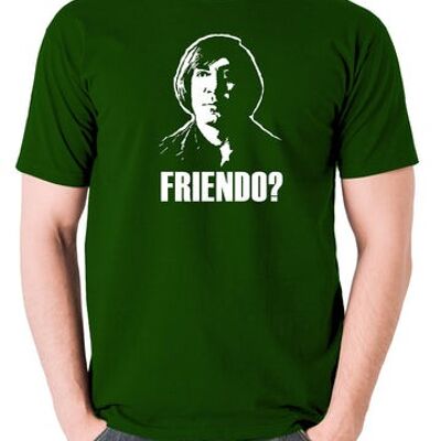 Camiseta inspirada en No Country For Old Men - ¿Friendo? verde