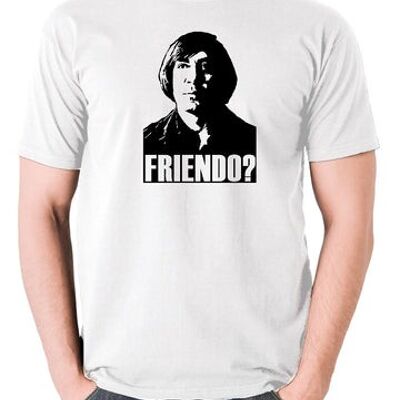 No Country For Old Men Inspired T Shirt - Friendo? white