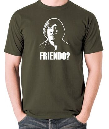 T-shirt inspiré de No Country For Old Men - Friendo? olive