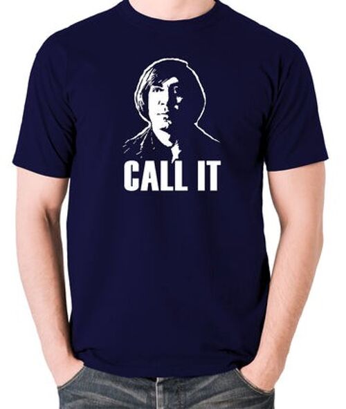 No Country For Old Men Inspired T Shirt - Call It navy