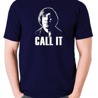 No Country For Old Men Inspired T Shirt - Call It navy