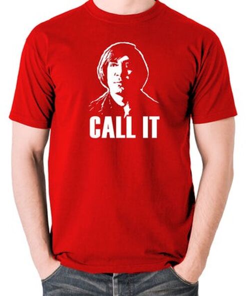 No Country For Old Men Inspired T Shirt - Call It red