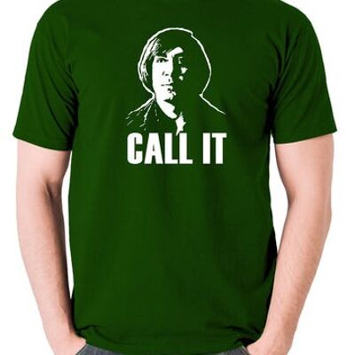 No Country For Old Men Inspiré T-shirt - Call It green