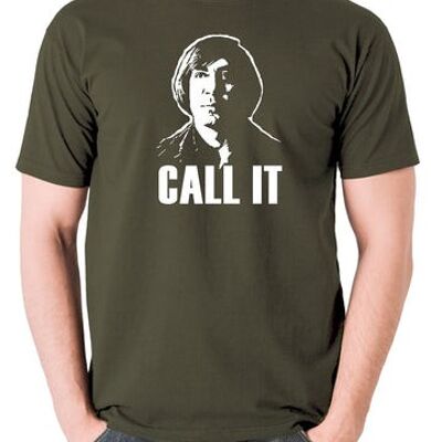 No Country For Old Men Inspired T Shirt - Call It olive