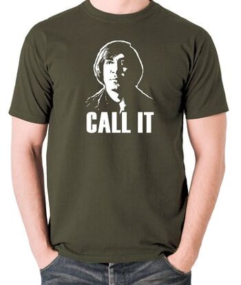 T-shirt inspiré de No Country For Old Men - Call It olive