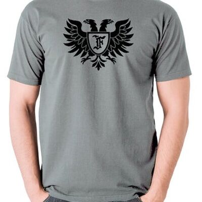 Young Frankenstein Inspired T Shirt - Frankensteen Family Crest grey