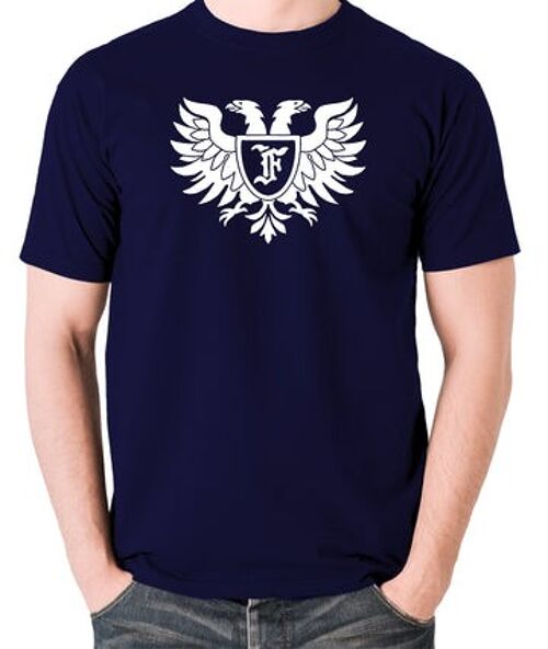 Young Frankenstein Inspired T Shirt - Frankensteen Family Crest navy