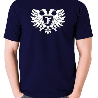 Camiseta inspirada en Young Frankenstein - Frankensteen Family Crest azul marino