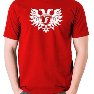 T-shirt inspiré du jeune Frankenstein - Frankensteen Family Crest rouge