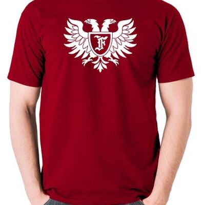 Camiseta inspirada en Young Frankenstein - Frankensteen Family Crest ladrillo rojo
