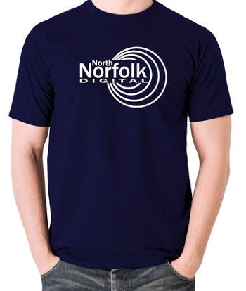 T-shirt inspiré d'Alan Partridge - North Norfolk Digital marine