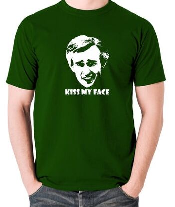 T-shirt inspiré d'Alan Partridge - Kiss My Face vert