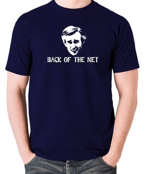 Alan Partridge Inspired T Shirt - Back Of The Net navy