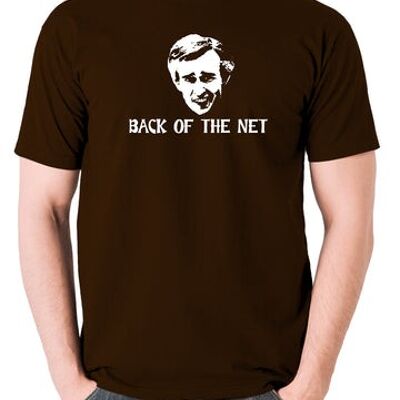 T-shirt inspiré d'Alan Partridge - chocolat Back Of The Net