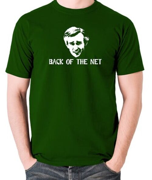 Alan Partridge Inspired T Shirt - Back Of The Net green