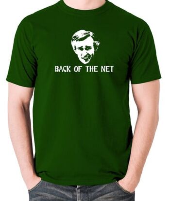 T-shirt inspiré d'Alan Partridge - Back Of The Net vert