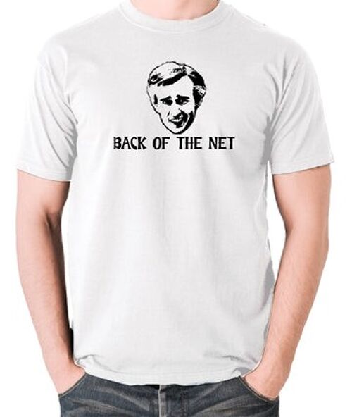 Alan Partridge Inspired T Shirt - Back Of The Net white