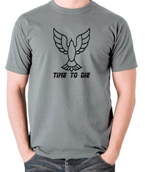 Blade Runner Inspired T Shirt - Time To Die grey