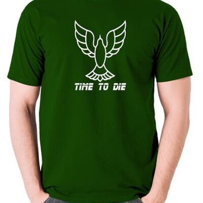 Blade Runner inspiriertes T-Shirt - Time To Die grün