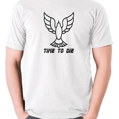 Blade Runner inspiriertes T-Shirt - Time To Die weiß