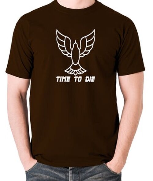 Blade Runner Inspired T Shirt - Time To Die chocolate