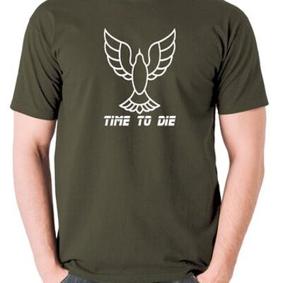Blade Runner inspiriertes T-Shirt - Time To Die Olive