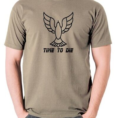 Blade Runner inspiriertes T-Shirt - Time To Die Khaki