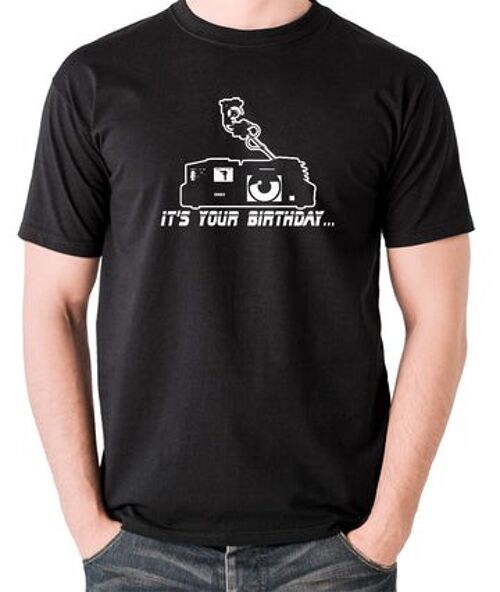 Blade Runner Inspired T Shirt - Voight Kampff - It's Your Birthday.... black