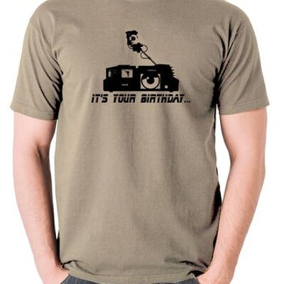 Blade Runner inspiriertes T-Shirt - Voight Kampff - es ist dein Geburtstag .... khaki
