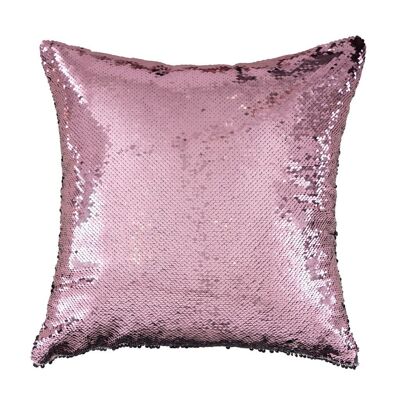Cushion, Magic, black / pink, 40cm