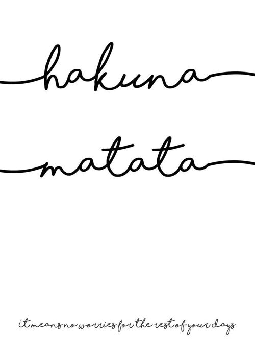 Hakuna Matata
