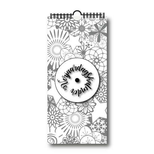 Verjaardagskalender Zentangle